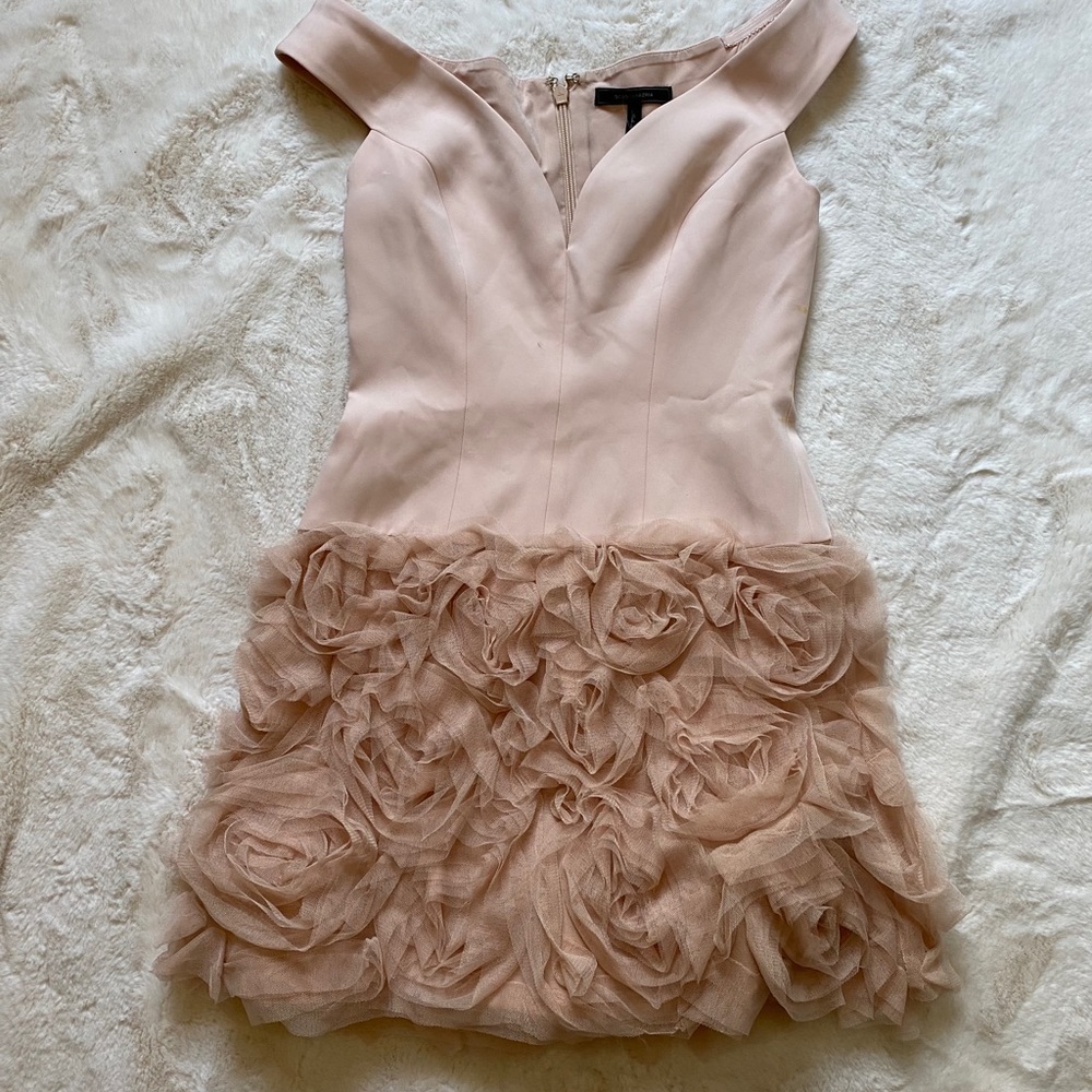 Bcbg Max Azria Bare Pink Dress